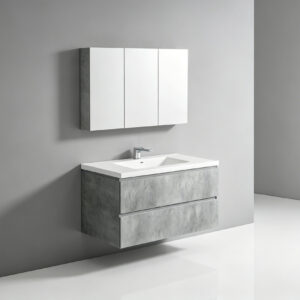 Shaoxing Liming Furniture Bathroom Vanity BC#322-100cm