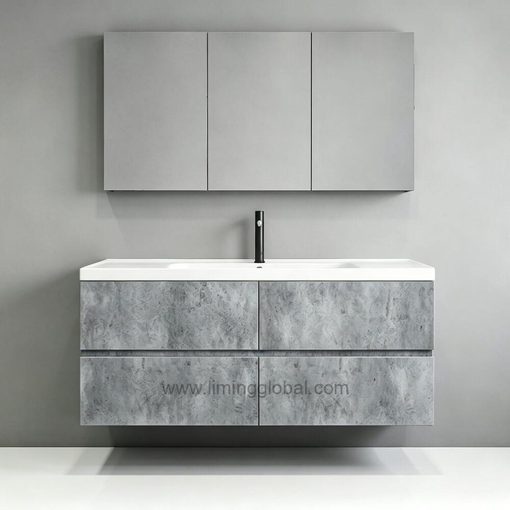 Shaoxing Liming Furniture Bathroom Vanity BC#322-120cm